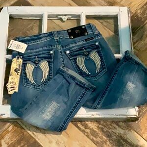 Miss Me Denim Capri
